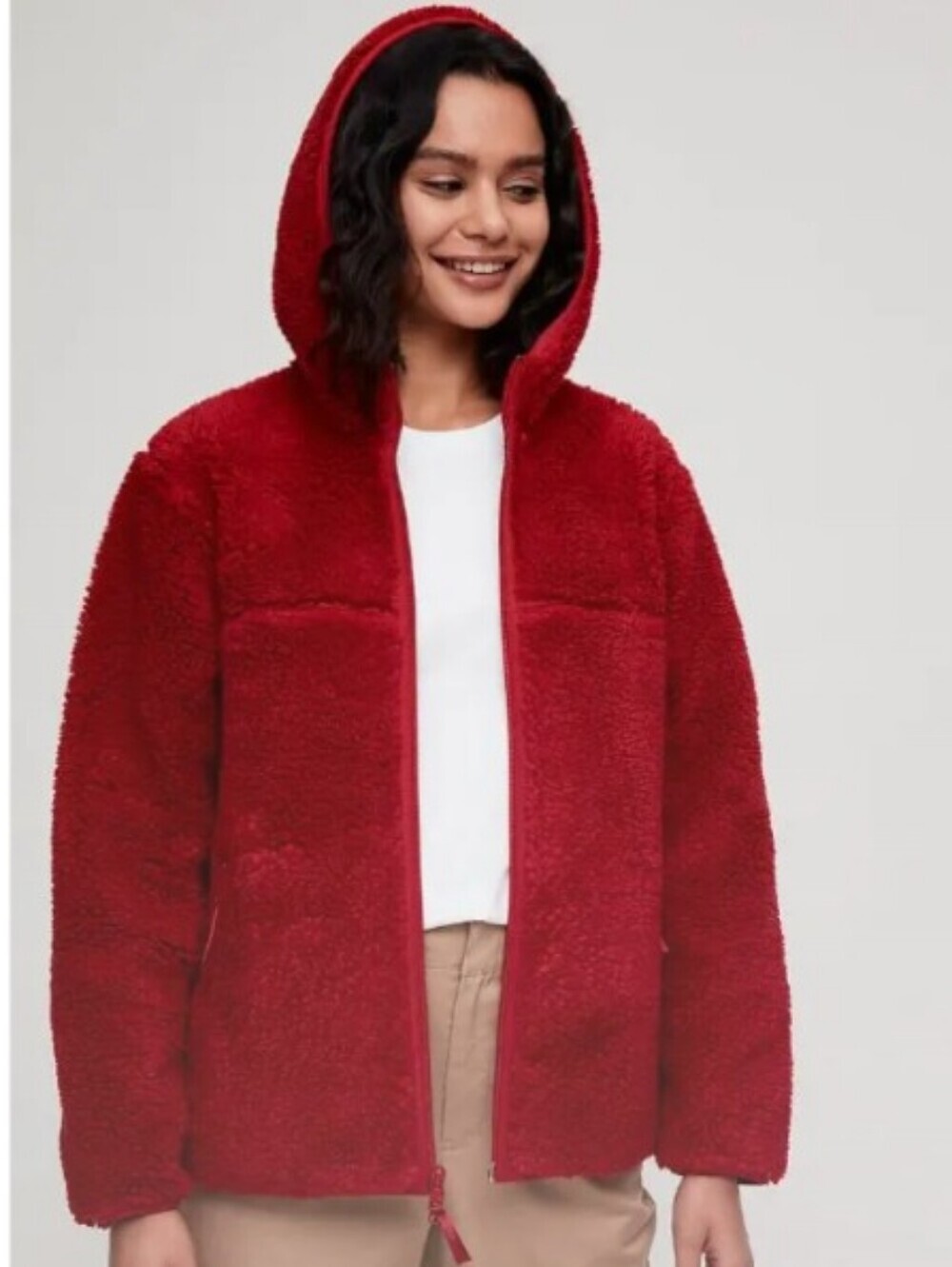 TNA Teddy Fleece Sherpa Jacket